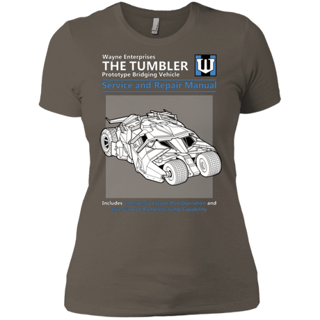 T-Shirts Warm Grey / X-Small TUMBLER SERVICE AND REPAIR MANUAL Women's Premium T-Shirt