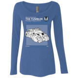 T-Shirts Vintage Royal / Small TUMBLER SERVICE AND REPAIR MANUAL Women's Triblend Long Sleeve Shirt