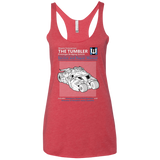 T-Shirts Vintage Red / X-Small TUMBLER SERVICE AND REPAIR MANUAL Women's Triblend Racerback Tank