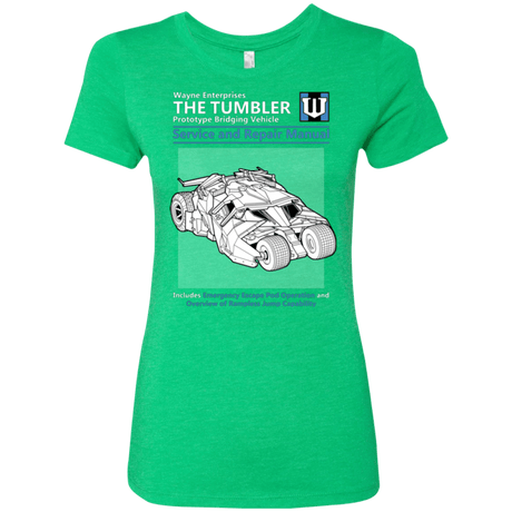 T-Shirts Envy / Small TUMBLER SERVICE AND REPAIR MANUAL Women's Triblend T-Shirt