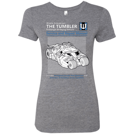 T-Shirts Premium Heather / Small TUMBLER SERVICE AND REPAIR MANUAL Women's Triblend T-Shirt