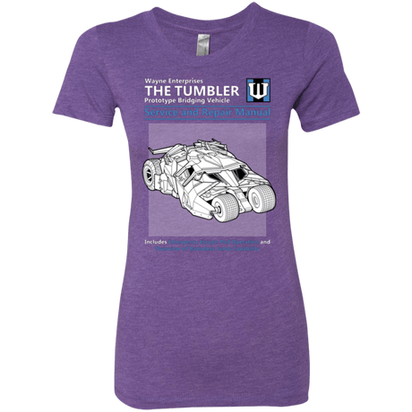 T-Shirts Purple Rush / Small TUMBLER SERVICE AND REPAIR MANUAL Women's Triblend T-Shirt