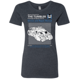 T-Shirts Vintage Navy / Small TUMBLER SERVICE AND REPAIR MANUAL Women's Triblend T-Shirt