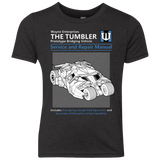 T-Shirts Vintage Black / YXS TUMBLER SERVICE AND REPAIR MANUAL Youth Triblend T-Shirt