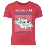 T-Shirts Vintage Red / YXS TUMBLER SERVICE AND REPAIR MANUAL Youth Triblend T-Shirt