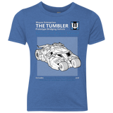 T-Shirts Vintage Royal / YXS TUMBLER SERVICE AND REPAIR MANUAL Youth Triblend T-Shirt