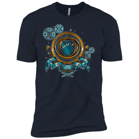 T-Shirts Midnight Navy / YXS TURN THE TIME TWIST THE SPACE Boys Premium T-Shirt