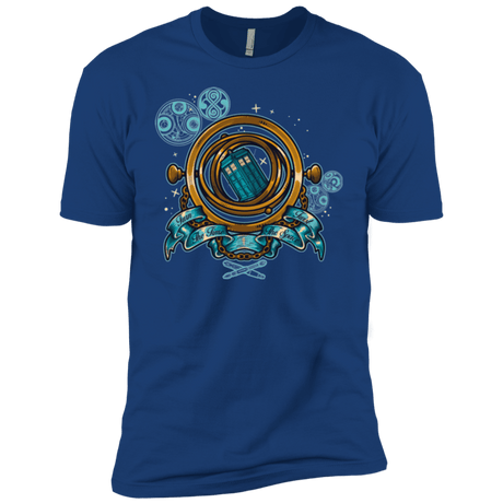 T-Shirts Royal / YXS TURN THE TIME TWIST THE SPACE Boys Premium T-Shirt