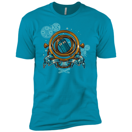 T-Shirts Turquoise / YXS TURN THE TIME TWIST THE SPACE Boys Premium T-Shirt