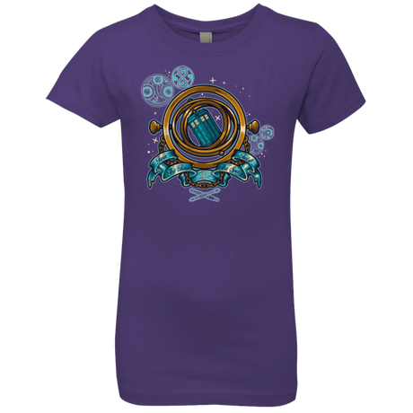 T-Shirts Purple Rush / YXS TURN THE TIME TWIST THE SPACE Girls Premium T-Shirt