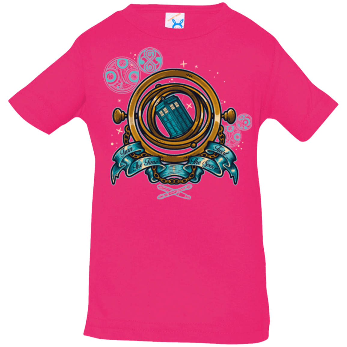 T-Shirts Hot Pink / 6 Months TURN THE TIME TWIST THE SPACE Infant PremiumT-Shirt