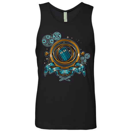 T-Shirts Black / Small TURN THE TIME TWIST THE SPACE Men's Premium Tank Top