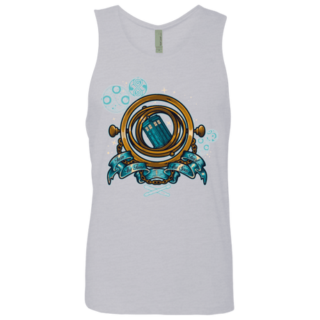 T-Shirts Heather Grey / Small TURN THE TIME TWIST THE SPACE Men's Premium Tank Top