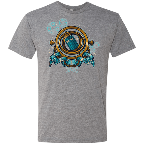 T-Shirts Premium Heather / Small TURN THE TIME TWIST THE SPACE Men's Triblend T-Shirt