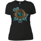 T-Shirts Black / X-Small TURN THE TIME TWIST THE SPACE Women's Premium T-Shirt