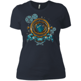 T-Shirts Indigo / X-Small TURN THE TIME TWIST THE SPACE Women's Premium T-Shirt