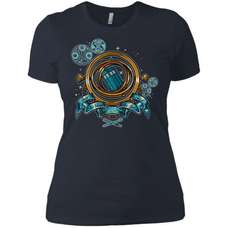 T-Shirts Indigo / X-Small TURN THE TIME TWIST THE SPACE Women's Premium T-Shirt