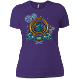 T-Shirts Purple / X-Small TURN THE TIME TWIST THE SPACE Women's Premium T-Shirt
