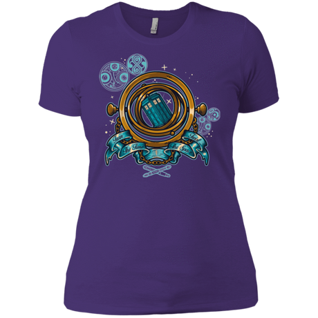 T-Shirts Purple / X-Small TURN THE TIME TWIST THE SPACE Women's Premium T-Shirt