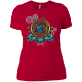 T-Shirts Red / X-Small TURN THE TIME TWIST THE SPACE Women's Premium T-Shirt