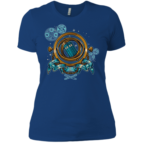 T-Shirts Royal / X-Small TURN THE TIME TWIST THE SPACE Women's Premium T-Shirt