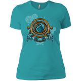 T-Shirts Tahiti Blue / X-Small TURN THE TIME TWIST THE SPACE Women's Premium T-Shirt