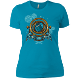 T-Shirts Turquoise / X-Small TURN THE TIME TWIST THE SPACE Women's Premium T-Shirt