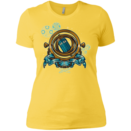 T-Shirts Vibrant Yellow / X-Small TURN THE TIME TWIST THE SPACE Women's Premium T-Shirt