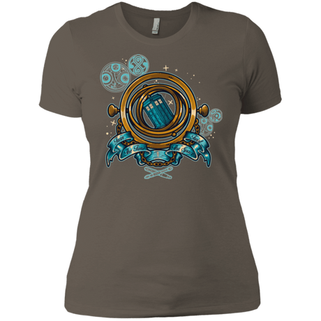 T-Shirts Warm Grey / X-Small TURN THE TIME TWIST THE SPACE Women's Premium T-Shirt