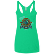 T-Shirts Envy / X-Small TURN THE TIME TWIST THE SPACE Women's Triblend Racerback Tank