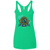 T-Shirts Envy / X-Small TURN THE TIME TWIST THE SPACE Women's Triblend Racerback Tank