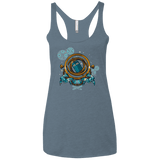 T-Shirts Indigo / X-Small TURN THE TIME TWIST THE SPACE Women's Triblend Racerback Tank