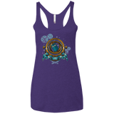T-Shirts Purple / X-Small TURN THE TIME TWIST THE SPACE Women's Triblend Racerback Tank