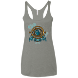 T-Shirts Venetian Grey / X-Small TURN THE TIME TWIST THE SPACE Women's Triblend Racerback Tank