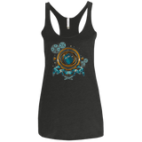 T-Shirts Vintage Black / X-Small TURN THE TIME TWIST THE SPACE Women's Triblend Racerback Tank