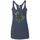T-Shirts Vintage Navy / X-Small TURN THE TIME TWIST THE SPACE Women's Triblend Racerback Tank