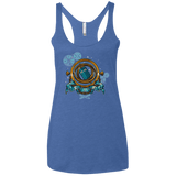 T-Shirts Vintage Royal / X-Small TURN THE TIME TWIST THE SPACE Women's Triblend Racerback Tank