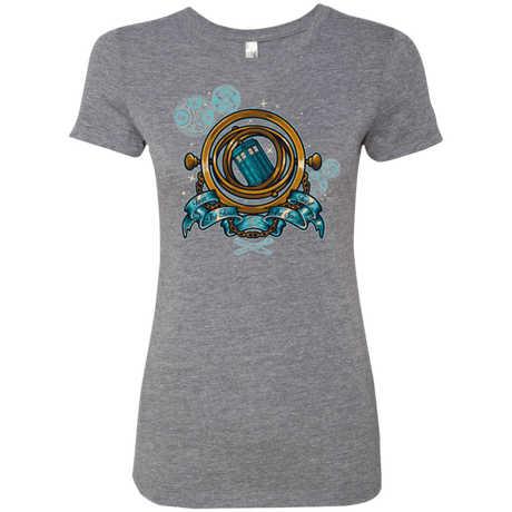 T-Shirts Premium Heather / Small TURN THE TIME TWIST THE SPACE Women's Triblend T-Shirt