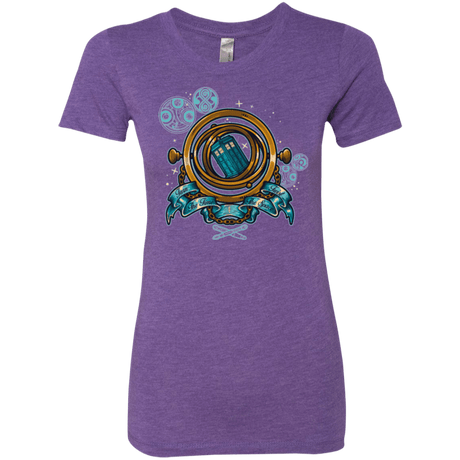 T-Shirts Purple Rush / Small TURN THE TIME TWIST THE SPACE Women's Triblend T-Shirt