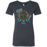 T-Shirts Vintage Navy / Small TURN THE TIME TWIST THE SPACE Women's Triblend T-Shirt