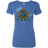 T-Shirts Vintage Royal / Small TURN THE TIME TWIST THE SPACE Women's Triblend T-Shirt