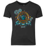 T-Shirts Vintage Black / YXS TURN THE TIME TWIST THE SPACE Youth Triblend T-Shirt