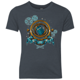 T-Shirts Vintage Navy / YXS TURN THE TIME TWIST THE SPACE Youth Triblend T-Shirt