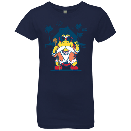 T-Shirts Midnight Navy / YXS TURTLE HERMIT Girls Premium T-Shirt