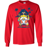 T-Shirts Red / S TURTLE HERMIT Men's Long Sleeve T-Shirt