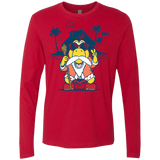 T-Shirts Red / S TURTLE HERMIT Men's Premium Long Sleeve