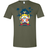 T-Shirts Military Green / S TURTLE HERMIT Men's Semi-Fitted Softstyle