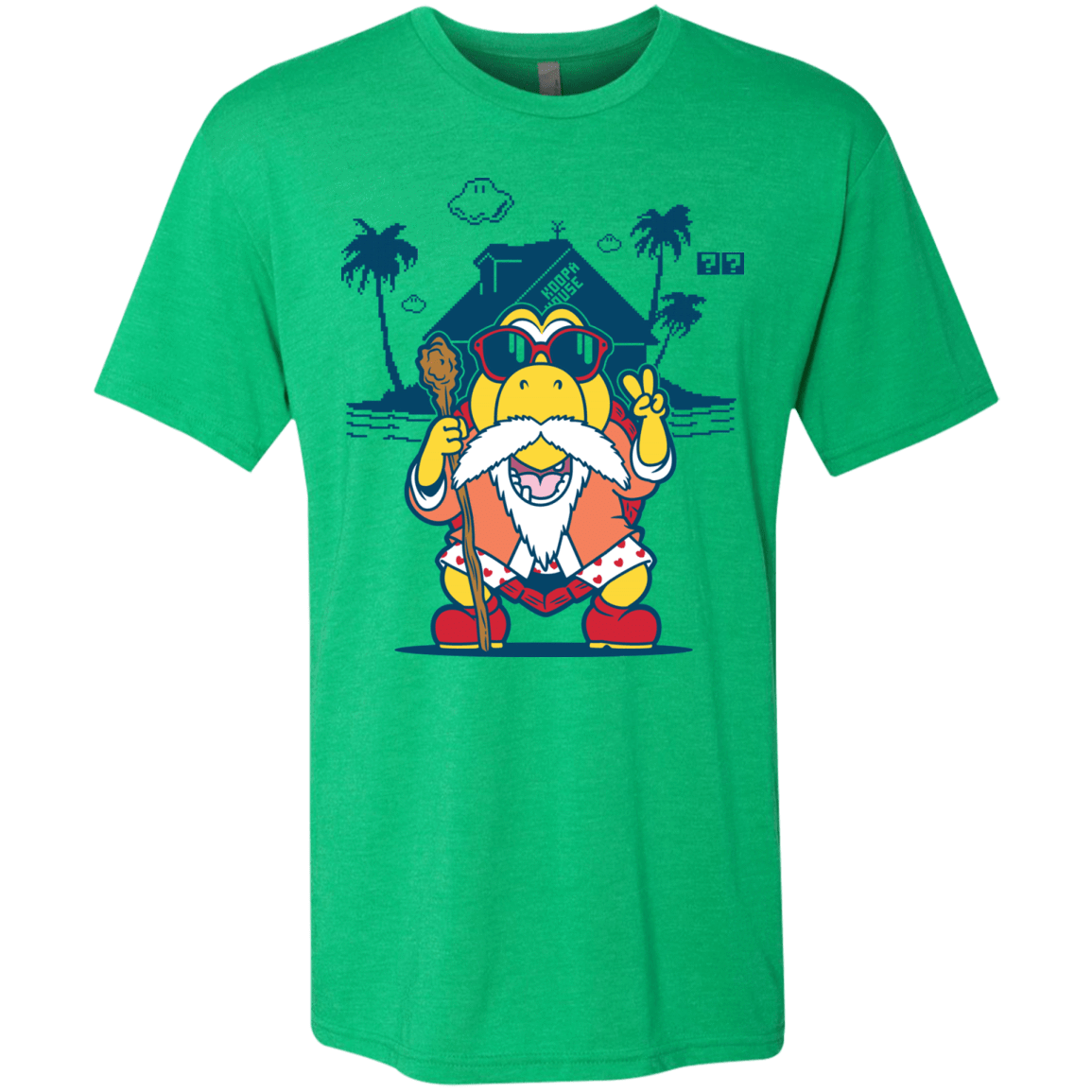 T-Shirts Envy / S TURTLE HERMIT Men's Triblend T-Shirt