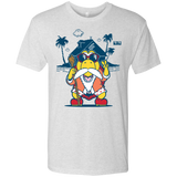 T-Shirts Heather White / S TURTLE HERMIT Men's Triblend T-Shirt