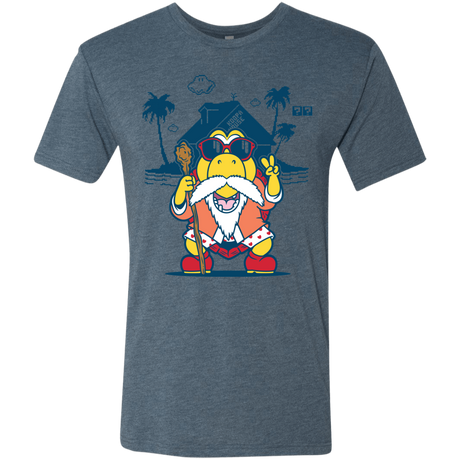 T-Shirts Indigo / S TURTLE HERMIT Men's Triblend T-Shirt